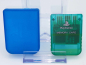 Preview: Playstation 1 Memory Card Grün Transparent + Case